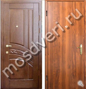 Дверь металлическая в загородный дом МДД-1111 - купить от производителя Мосдвери Дверь металлическая в загородный дом МДД-1111